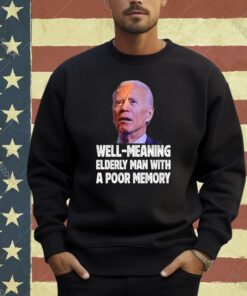 Well Meaning Elderly Man With Poor Memory Funny Premium T-Shirt