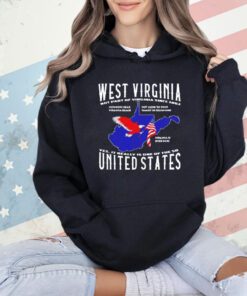 West Virginia not part of Virginia since 1863 United States T-shirt