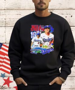 Will Smith Los Angeles Dodgers baseball retro T-shirt