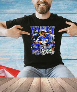 Yandy Diaz Tampa Bay Rays baseball retro T-shirt