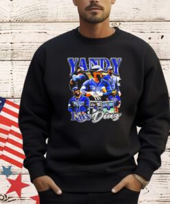 Yandy Diaz Tampa Bay Rays baseball retro T-shirt