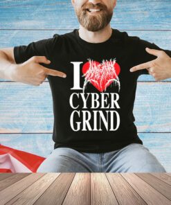 Zombieshark I Love Cybergrind T-Shirt