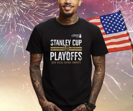 Vegas Golden Knights 2024 Stanley Cup Playoffs Crossbar Shirt