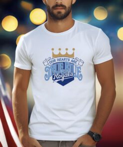 KC Royals Bring Out The Blue Our Hearts Are True Blue Royals Shirts Giveaway 2024