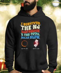 I Survived The NJ Earthquake &The Total Solar Eclipse Groovy Shirts