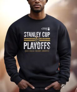 Vegas Golden Knights 2024 Stanley Cup Playoffs Crossbar Shirt