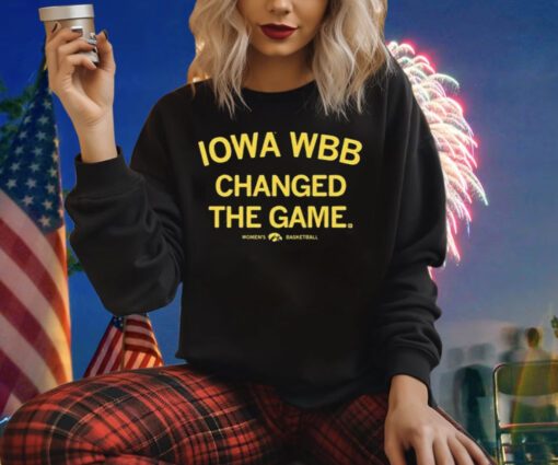 Iowa Wbb Changed The Game Women’s Basketball Shirts