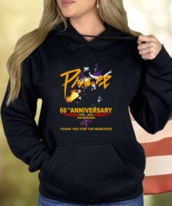 66th Anniversary 1958-2024 Prince Rogers Nelson Thank You For The Memories Shirts