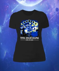 Snoopy and Woodstock Total Solar Eclipse 2024 Shirts
