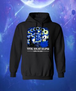 Snoopy and Woodstock Total Solar Eclipse 2024 Shirts
