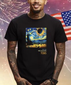 Total Solar Eclipse 2024 Texas Shirt