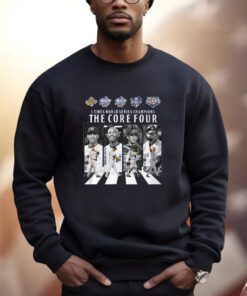 Yankees 5 Times World Series Champions The Core Four Shirt
