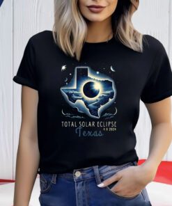 2024 Solar Eclipse Texas USA Totality Shirt