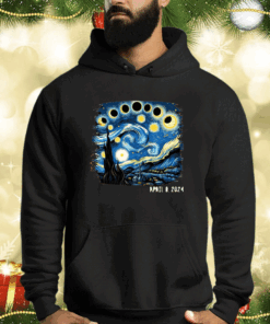 Sale Snoopy and Woodstock total solar eclipse 2024 Shirt