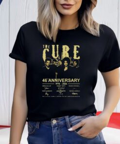 The Cure 46th Anniversary 1978-2024 Thank You For The Memories Shirts