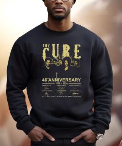 The Cure 46th Anniversary 1978-2024 Thank You For The Memories Shirts