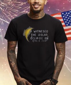 I witnesed the solar eclipse on april 8.2024 , Total Solar Eclipse 2024 Shirts