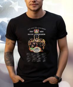Wir Sind Die Gewinner 2023-2024 Bayer Leverkusen Shirt