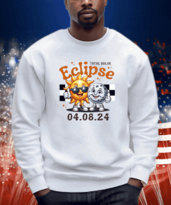 Total Solar Eclipse 2024, April 8 2024, USA Map Shirt