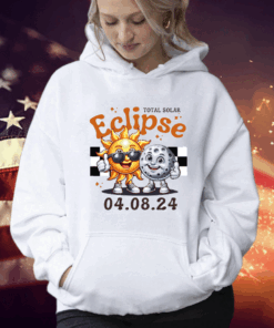 Total Solar Eclipse 2024, April 8 2024, USA Map Shirt