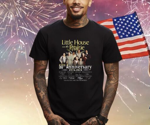Little House on the Prairie 50th Anniversary 1974-2024 Signature Shirts