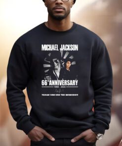 Michael Jackson 66th Anniversary 1958-2024 Thank You For The Memories Shirts