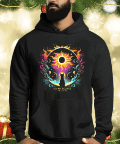 Total Solar Eclipse, Twice In A Lifetime 4.08.24 Hoodie