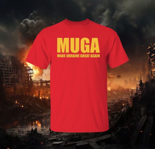 MUGA Make Ukraine Great Again Logo Shirt