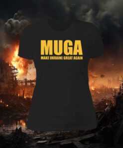 MUGA Make Ukraine Great Again Logo Shirt