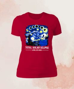Snoopy and Woodstock Total Solar Eclipse 2024 Shirt