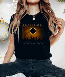 2024 Total Solar Eclipse in Cleveland Shirts