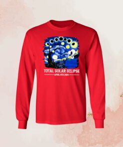 Snoopy and Woodstock Total Solar Eclipse 2024 Shirt