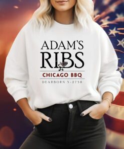 Adam’s Ribs Chicago BBQ Dear born 5 2750 Tee Shirt