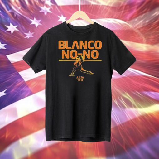 Ronel Blanco Houston Astros no-hitter Tee Shirt