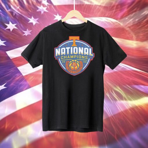 Tennessee Volunteers 2024 NCAA Men’s Basketball National Champions Merchandise Tee Shirt