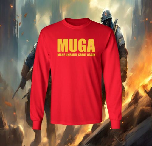 MUGA Make Ukraine Great Again Long Sleeve Shirt