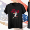 Caitlin Clark Fever Fanatics Motion Tee Shirt