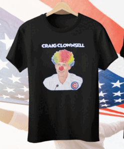 Craig Counsell Clown Tee Shirt