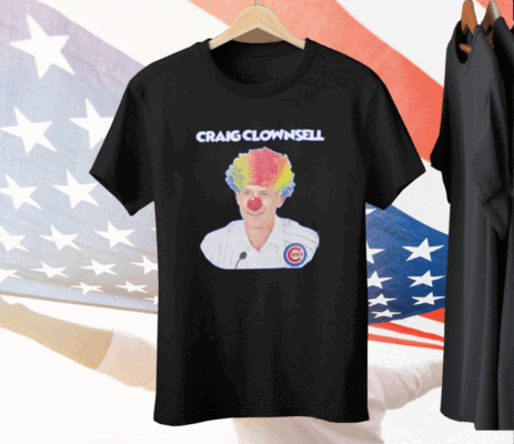 Craig Counsell Clown T-Shirt