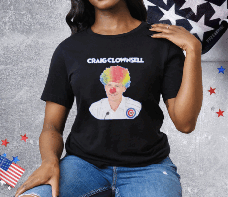 Craig Counsell Clown Tee Shirt