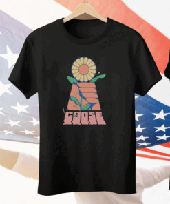 Flower Hand Goose Tee Shirt