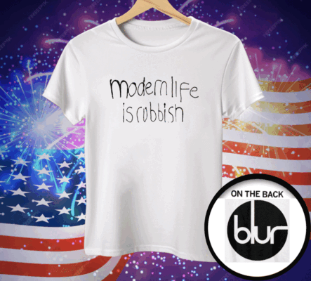Harry Styles Blur Modern Life Is Rubbish Tee Shirt