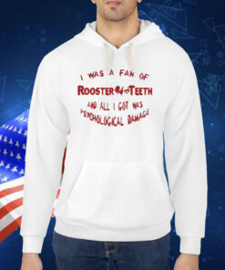 I Was A Fan Of Rooster Teeth And All I Got Was Psychological Damage Shirt