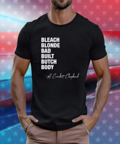 Jasmine Crockett Bleach Blonde Bad Built Butch Body Ladies Boyfriend T-Shirt