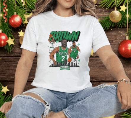Jaylen Brown Celtics Planet Euphoria Tee Shirt