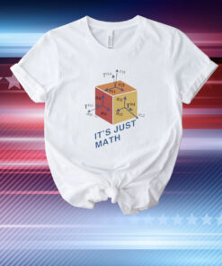 Jeff Clarke Wearing It’s Just Math T-Shirt