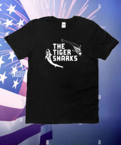 John Warmb Wearing The Tiger Sharks T-Shirt