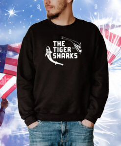 John Warmb Wearing The Tiger Sharks T-Shirt