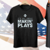 Kickball Dad It's All About Making Plays Tee Shirt