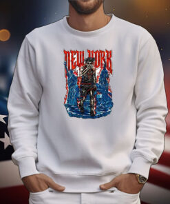 Knicks Jalen Brunson Skeleton The Vibes Are Immaculate T-Shirt